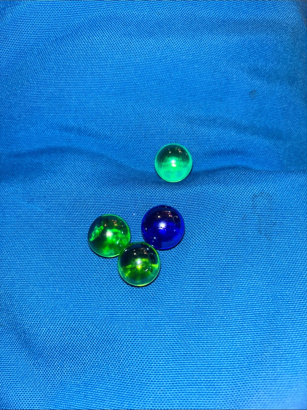 Marbles See Through Depending On How The Light Hit It Green Or Purple NWOTS